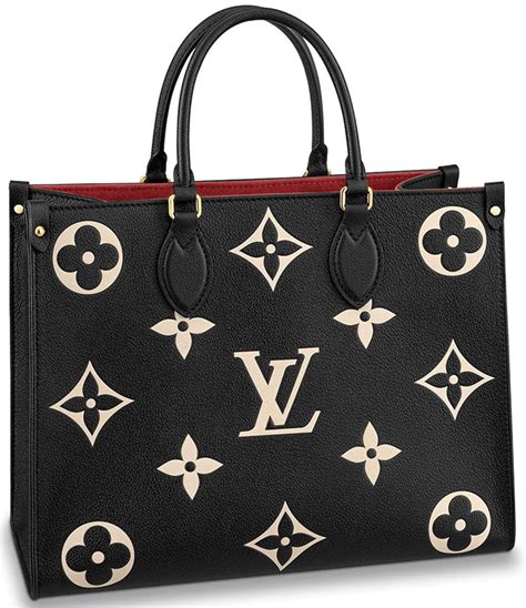 Louis Vuitton on the go bag